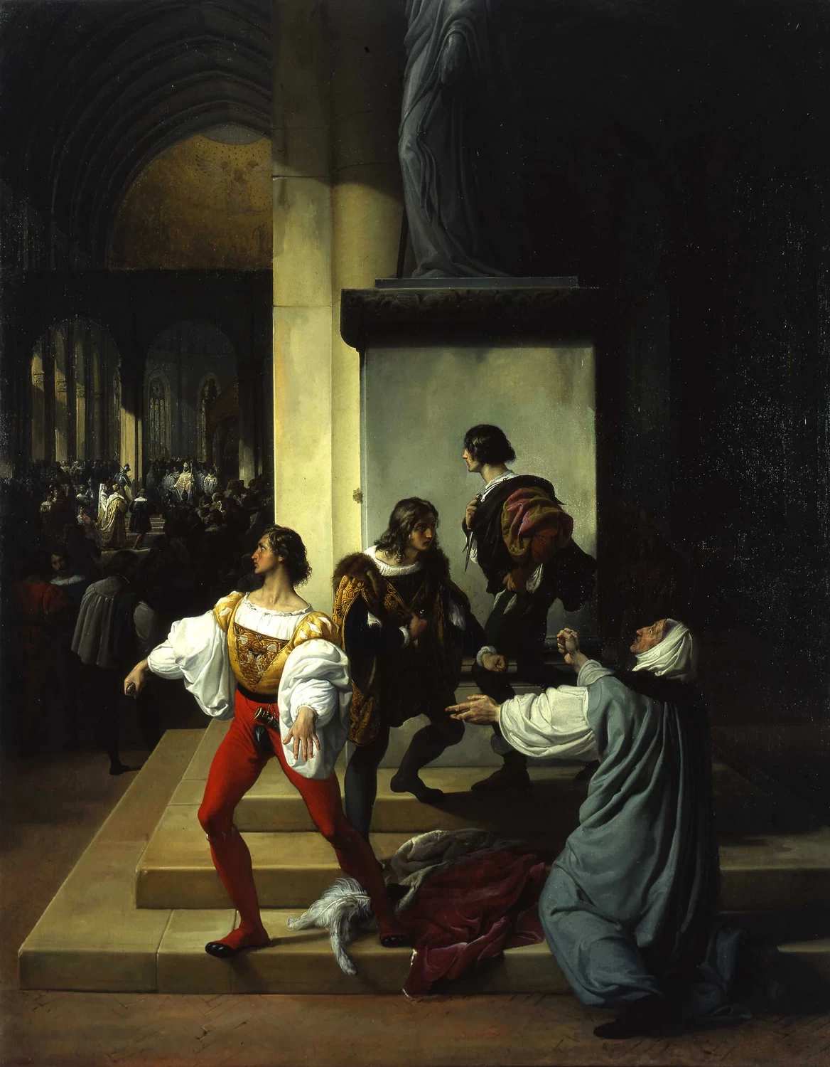 La Congiura dei Lampugnani, 1826 - Accademia Brera, Milano